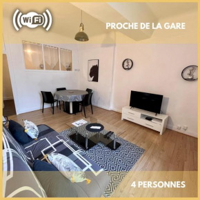 La Halte, Proche gare, Cosy, Spacieux